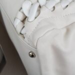 Chanel Rhodoid Modern Chain Tote Bag White Smooth Leather with Silver Hardware #RTTO-1 - Image 12