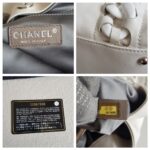 Chanel Rhodoid Modern Chain Tote Bag White Smooth Leather with Silver Hardware #RTTO-1 - Image 18