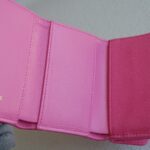 Chanel Tri-fold Wallet Pink Grained Calfskin with Gold Hardware #ROYU-2 - Image 19