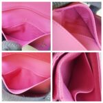 Chanel Tri-fold Wallet Pink Grained Calfskin with Gold Hardware #ROYU-2 - Image 21