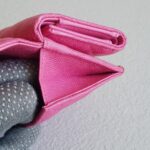 Chanel Tri-fold Wallet Pink Grained Calfskin with Gold Hardware #ROYU-2 - Image 10