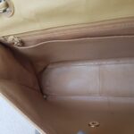 Chanel Vintage Jumbo Flap Bag Beige Lambskin with Gold Hardware #ROEE-1 - Image 32
