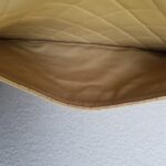 Chanel Vintage Jumbo Flap Bag Beige Lambskin with Gold Hardware #ROEE-1 - Image 26