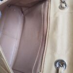 Chanel Vintage Jumbo Flap Bag Beige Lambskin with Gold Hardware #ROEE-1 - Image 30