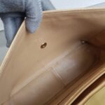 Chanel Vintage Jumbo Flap Bag Beige Lambskin with Gold Hardware #ROEE-1 - Image 29