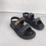 Christian Dior Dioract Black Sandal Size 36 #ROKC-3 - Image 2