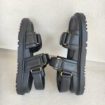 Christian Dior Dioract Black Sandal Size 36 #ROKC-3 - Image 5