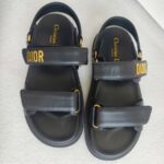 Christian Dior Dioract Black Sandal Size 36 #ROKC-3 - Image 3
