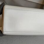 Christian Dior Vintage Tote Off White Box Leather with Silver Hardware #ROSL-1 - Image 6
