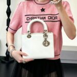 Christian Dior Vintage Tote Off White Box Leather with Silver Hardware #ROSL-1 - Image 34