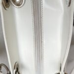 Christian Dior Vintage Tote Off White Box Leather with Silver Hardware #ROSL-1 - Image 17