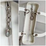 Christian Dior Vintage Tote Off White Box Leather with Silver Hardware #ROSL-1 - Image 19