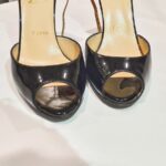 Christian Louboutin Pina Spike100 Peeptoe Size 39 #ROYL-11 - Image 5