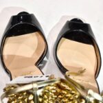 Christian Louboutin Pina Spike100 Peeptoe Size 39 #ROYL-11 - Image 6