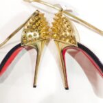 Christian Louboutin Pina Spike100 Peeptoe Size 39 #ROYL-11 - Image 7