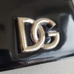 D&G Crossbody bag Black Patent Leather with Silver Hardware #RYCS-3 - Image 10