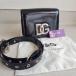 D&G Crossbody bag Black Patent Leather with Silver Hardware #RYCS-3 - Image 2
