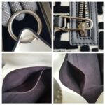 Fendi Runaway Tote White Calf Leather with Velvet and Silver Hardware #RTOS-2 - Image 21