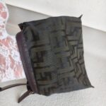 Fendi Vintage Mini Bag Brown Canvas with Leather and Silver Hardware #ROYR-5 - Image 17