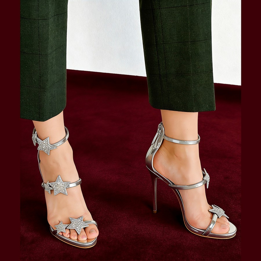 Giuseppe Zanotti Harmony Star Heels Size 39 #ROYL-6