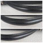 Hermes Kelly Lakis 40CM Black Box Leather With Canvas and Palladium Hardware Bag #ROKT-3 - Image 18