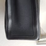 Hermes Kelly Lakis 40CM Black Box Leather With Canvas and Palladium Hardware Bag #ROKT-3 - Image 13