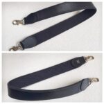 Hermes Kelly Lakis 40CM Black Box Leather With Canvas and Palladium Hardware Bag #ROKT-3 - Image 26