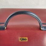 Hermes Kelly Sellier 32CM Vert Fonce/blue Indigo/rough H Box Leather With Gold Hardware Bag #ROKT-1 - Image 27