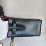 Hermes Kelly Sellier 32CM Vert Fonce/blue Indigo/rough H Box Leather With Gold Hardware Bag #ROKT-1 - Image 14