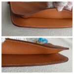 Hermes Zipengo To Go Pochette Gold Evercolor Leather with Gold-plated Hardware #ROCR-1 - Image 10