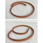 Hermes Zipengo To Go Pochette Gold Evercolor Leather with Gold-plated Hardware #ROCR-1 - Image 12