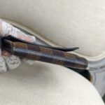 LV Card Holder Damier Ebene Coated Canvas with Leather and Gold Hardware #RTRK-5 - Image 10