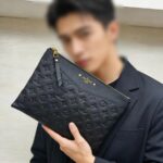 LV Daily Pouch M62937 Black Empreinte Leather with Gold Hardware #ROUR-1 - Image 20
