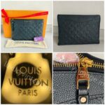 LV Daily Pouch M62937 Black Empreinte Leather with Gold Hardware #ROUR-1 - Image 2