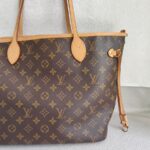 LV Neverfull Bandouliere Inside Out MM Monogram Canvas with Leather and Gold Hardware #ROSO-1 - Image 4