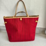 LV Neverfull Bandouliere Inside Out MM Monogram Canvas with Leather and Gold Hardware #ROSO-1 - Image 27