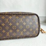 LV Neverfull Bandouliere Inside Out MM Monogram Canvas with Leather and Gold Hardware #ROSO-1 - Image 12