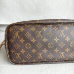 LV Neverfull Bandouliere Inside Out MM Monogram Canvas with Leather and Gold Hardware #ROSO-1 - Image 11
