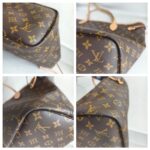 LV Neverfull Bandouliere Inside Out MM Monogram Canvas with Leather and Gold Hardware #ROSO-1 - Image 13