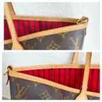 LV Neverfull Bandouliere Inside Out MM Monogram Canvas with Leather and Gold Hardware #ROSO-1 - Image 22