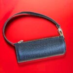 LV Papillon Mini Pouch Black Epi Leather with Silver Hardware #ROLT-2