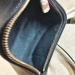 LV Papillon Mini Pouch Black Epi Leather with Silver Hardware #ROLT-2 - Image 18