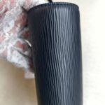 LV Papillon Mini Pouch Black Epi Leather with Silver Hardware #ROLT-2 - Image 11