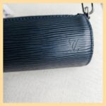 LV Papillon Mini Pouch Black Epi Leather with Silver Hardware #ROLT-2 - Image 4