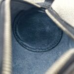 LV Papillon Mini Pouch Black Epi Leather with Silver Hardware #ROLT-2 - Image 16