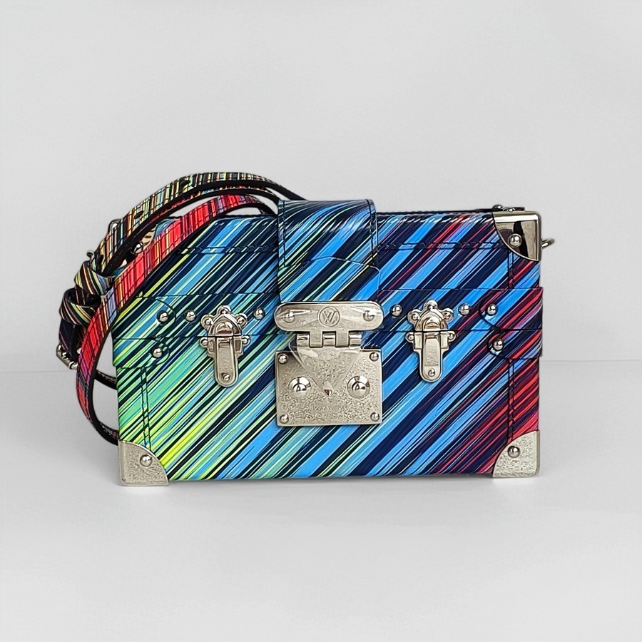 LV Petit Malle Epi Leather with Silver Hardware #ROLO-1