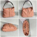 LV Selena PM M94276 Rose Mahina Calf Leather with Silver Hardware Bag #ROCS-2 - Image 2