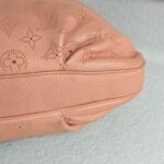 LV Selena PM M94276 Rose Mahina Calf Leather with Silver Hardware Bag #ROCS-2 - Image 12