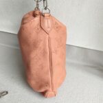 LV Selena PM M94276 Rose Mahina Calf Leather with Silver Hardware Bag #ROCS-2 - Image 8