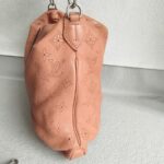 LV Selena PM M94276 Rose Mahina Calf Leather with Silver Hardware Bag #ROCS-2 - Image 7